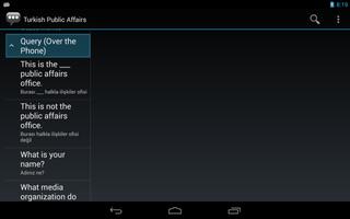 Turkish Public Affairs Phrases screenshot 1