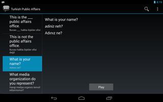 Turkish Public Affairs Phrases screenshot 2