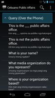 Cebuano Public Affairs Phrases 截图 1