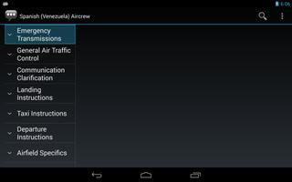 Spanish (Venezuela) Aircrew 截图 3