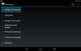 Saudi Naval Phrases capture d'écran 3
