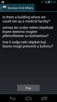 Bosnian Civil Affairs Phrases screenshot 2