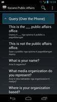 Ilocano Public Affairs Phrases captura de pantalla 1