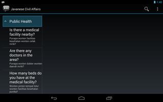 Javanese Civil Affairs Phrases screenshot 1