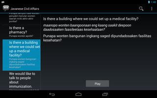 Javanese Civil Affairs Phrases screenshot 2
