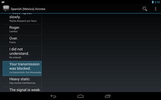 Spanish (Mexico) Aircrew 截图 1
