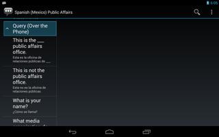 Spanish (Mexico) Public Aff. скриншот 1