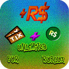 Robux and Tix Unlimited For roblox Prank icon