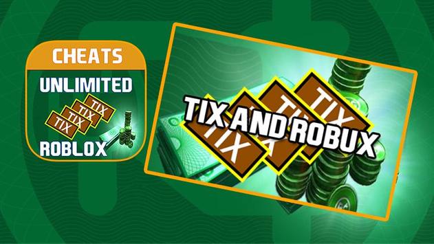 Unlimited Free Tix Of Robux For Roblox Prank Pour Android Telechargez L Apk - roblox pour android téléchargez lapk