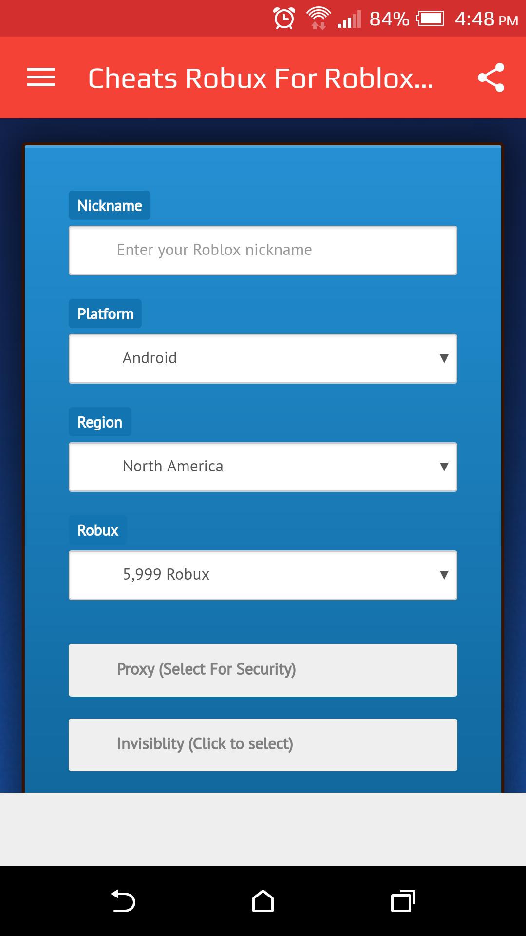 Cheats Robux For Roblox Prank fÃ¼r Android - APK herunterladen - 