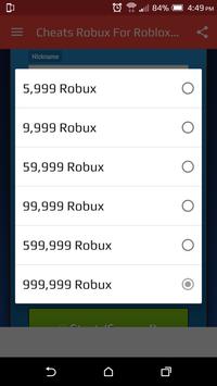 Cheats Robux For Roblox Prank Apk 1 1 1 Download Apk - cheats robux for roblox prank for android apk download