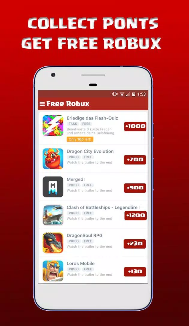 Robux to coin: giftcard skin APK (Android App) - Free Download