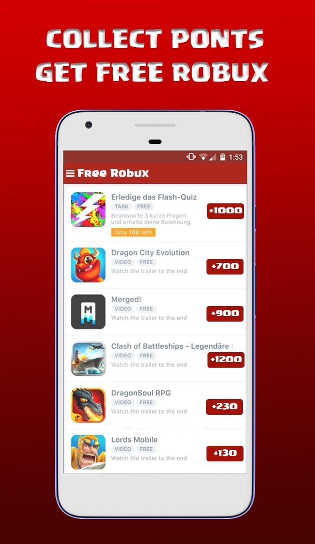 Free Robux Gift Cards For Android Apk Download - free robux card app