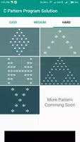 C Pattern Program Solution Screenshot 3