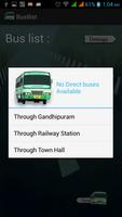 Coimbatore Bus Guide capture d'écran 3