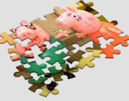 Jigsaw for Peppa Toys Pig poster