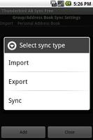 Thunderbird AB Sync Free imagem de tela 1