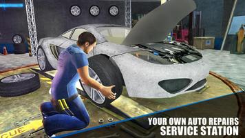 Sports Car Mechanic Simulator 스크린샷 1