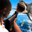 Underwater Angry Shark Hunting