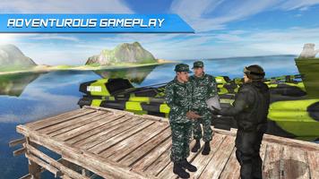 Army Boat Border Patrol Duty स्क्रीनशॉट 2