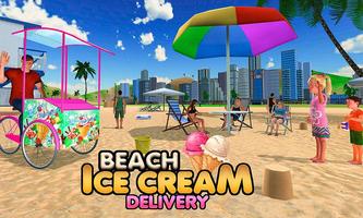 Beach Ice Cream Delivery Simulator 2018 โปสเตอร์