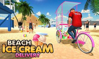 Beach Ice Cream Delivery Simulator 2018 syot layar 2