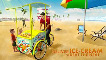 Beach Ice Cream Delivery SIM poster