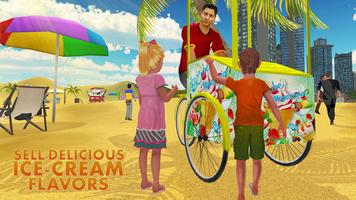 Beach Ice Cream Delivery SIM screenshot 1