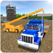 Construction Crane Hill SIM 3D