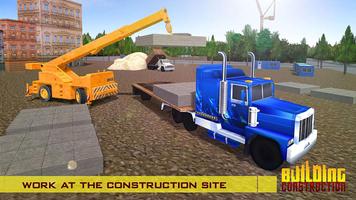 Construction Crane Hill SIM 3D screenshot 1