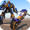 Flying Bike Robot Simulator- Robot Transformation