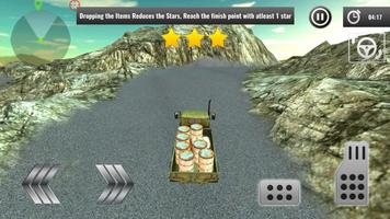 Game Simulator Truk Angkutan Kargo Angkatan Darat screenshot 1