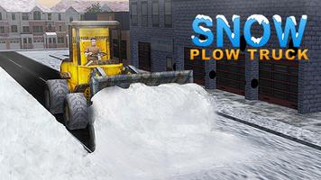 Śnieg Rescue koparka OP 3D plakat