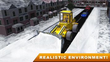 Snow Rescue Excavator OP 3D screenshot 1