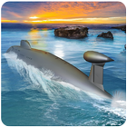 Icona Guerra Navy Submarine Russo