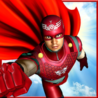 Flying Superhero Pet Rescue City icon