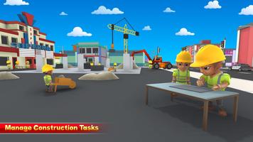 Super Market Construction New Building Game syot layar 1