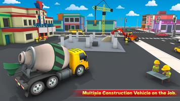 Super Market Construction New Building Game syot layar 2