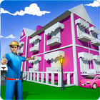 Doll House Decoration And Girl House Design icon