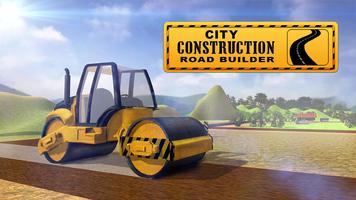 Miasto Builder Road Konstrukto plakat