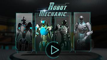 Robot Mechanic Poster