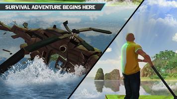 Ocean Raft Survival Simulator Affiche