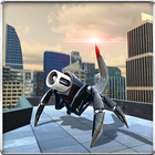 Roboter-Kader Stealth Spy Game Zeichen