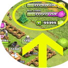 Gem Cheats for Clash of Clans 圖標