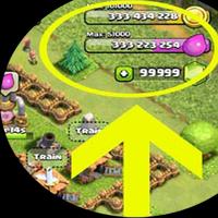 Gem Cheats for Clash of Clans Affiche