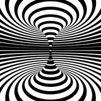 Гипноз оптической иллюзии постер