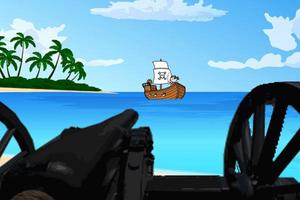 shoot the pirate ship imagem de tela 1