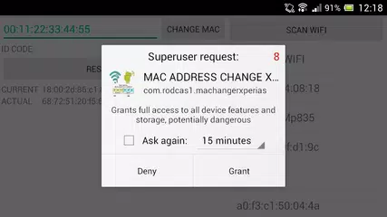 MACCHANGER XPERIA APK download