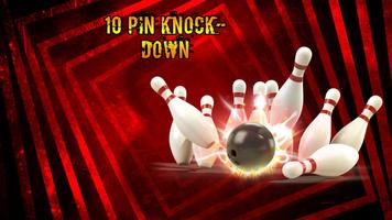 10 Pin KnockDown Free Affiche
