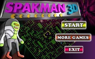 Spakman 3D plakat